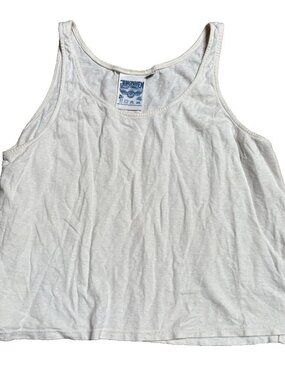 Jungmaven Tank Women's Size XS Beige 55% Hemp, 45% Organic Cotton